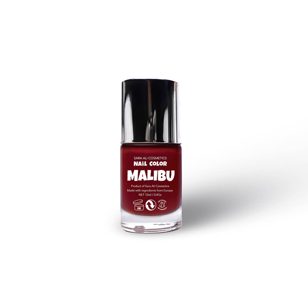 MALIBU - Red Nail Color
