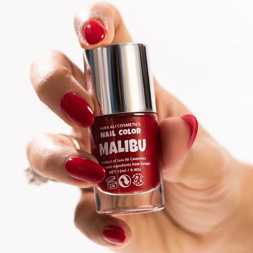 MALIBU - Red Nail Color