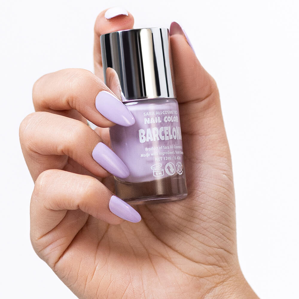 BARCELONA - Pastel Purple Nail Color
