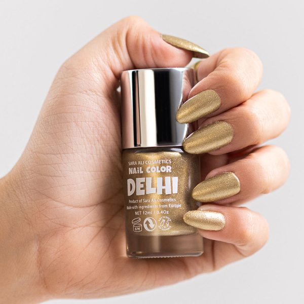 DELHI - Metallic Gold Nail Color