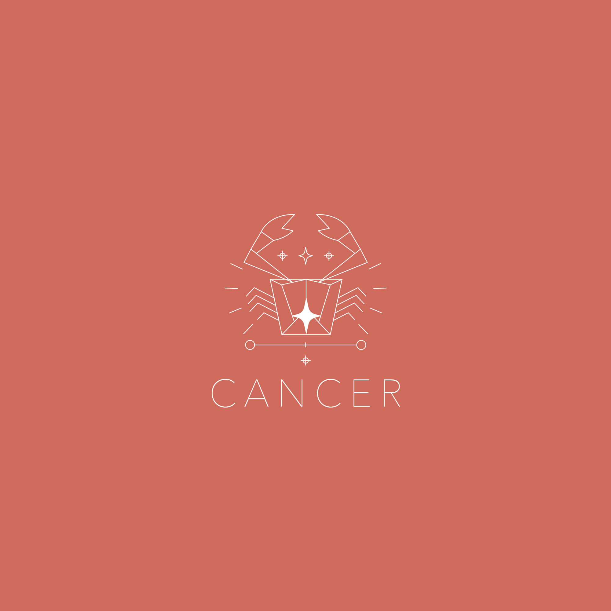 CANCER - Peachy Coral