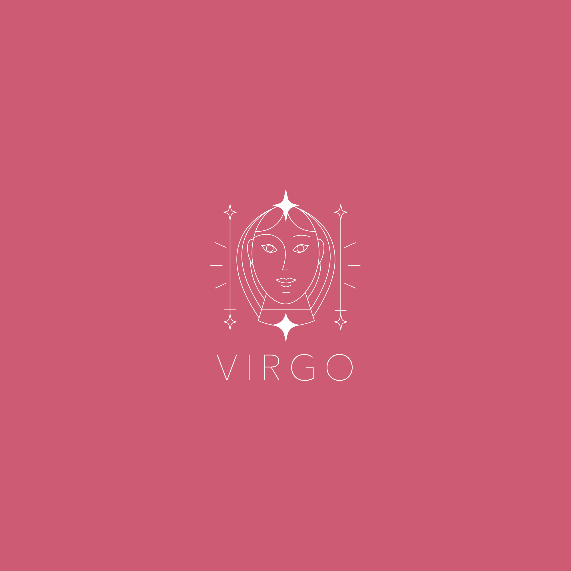 VIRGO - Warm Rose Pink