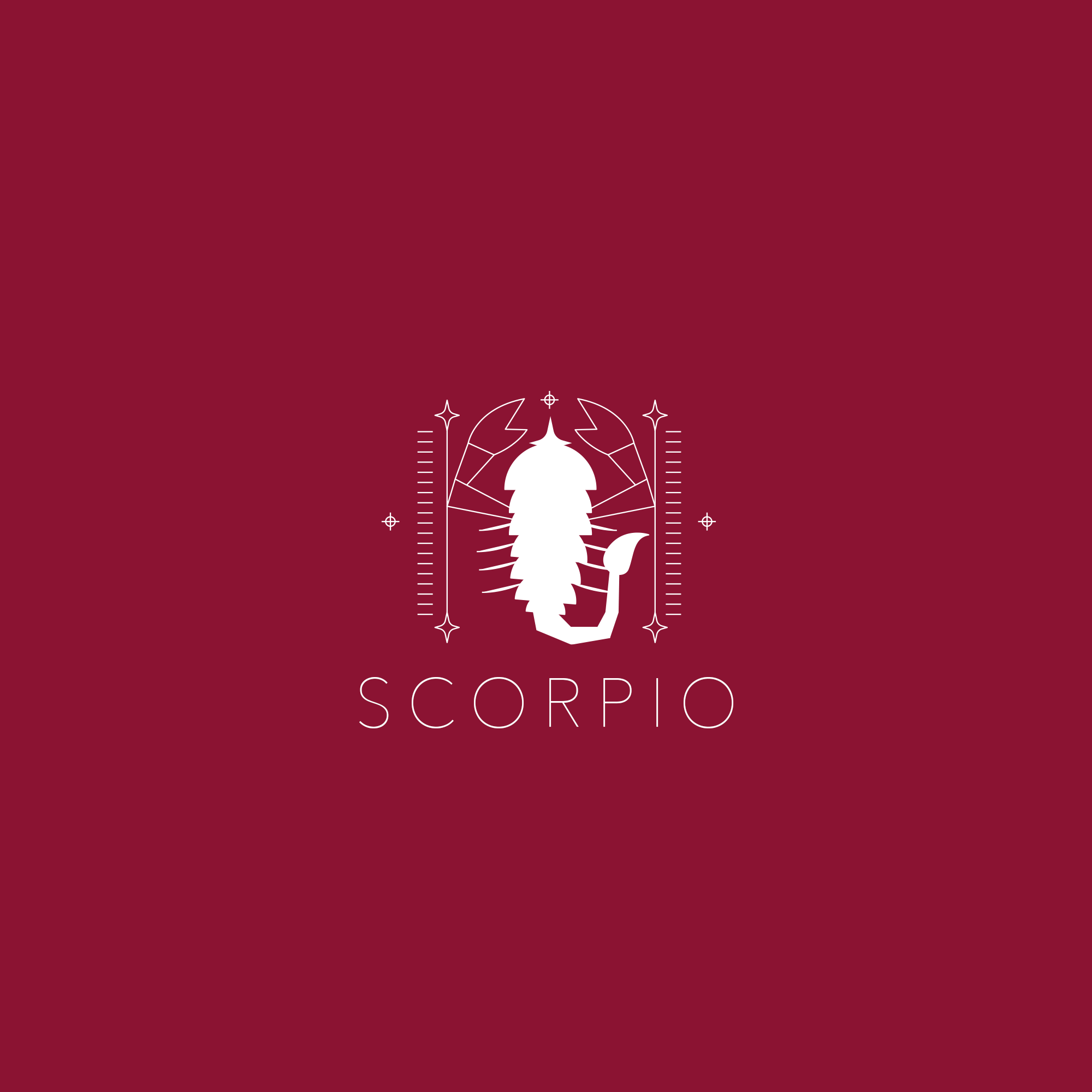 SCORPIO - Plum Red
